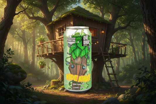 Find out more or buy One Drop x Parrotdog Hideaway DDH Hazy IPA 440mL online at Wine Sellers Direct - Australia’s independent liquor specialists.