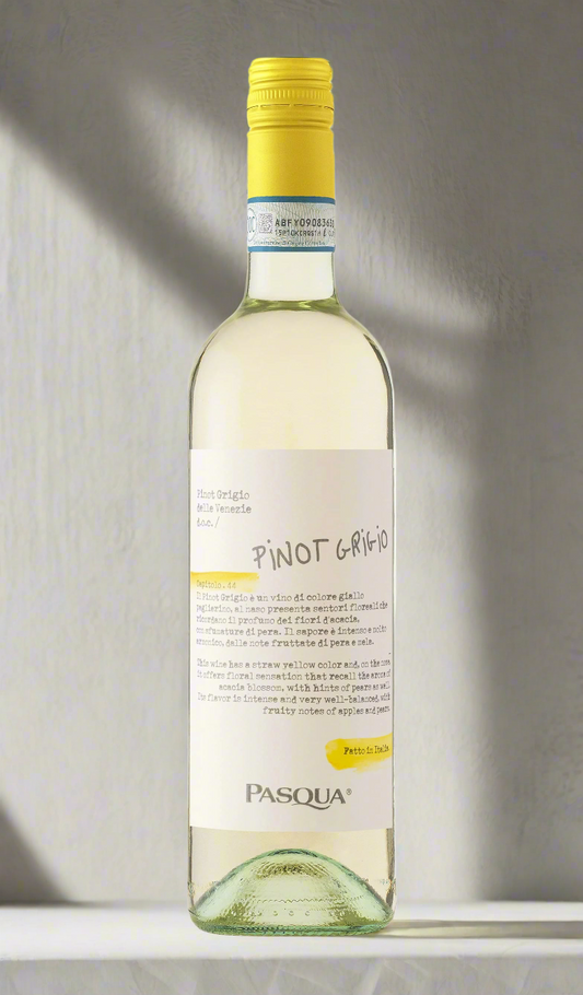 Find out more or buy Pasqua Delle Venezie Pinot Grigio 2024 (DOC, Italy) online at Wine Sellers Direct's best prices - Australia’s independent liquor specialists.