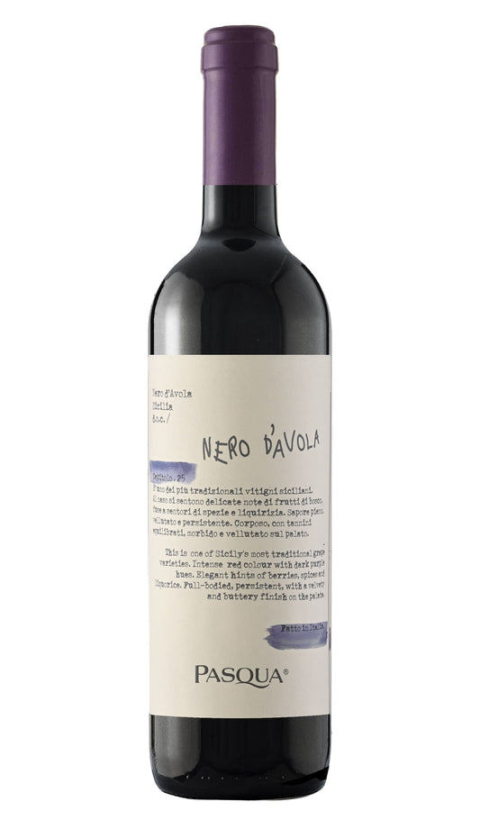 Find out more or buy Pasqua Nero dÁvola Sicilia 2022 (Italy) online at Wine Sellers Direct's best prices - Australia’s independent liquor specialists.