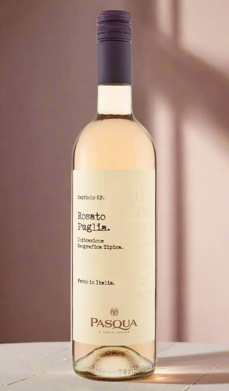 Find out more or buy Pasqua Puglia Rosato Rosé 2023 IGT (Italy) available at Wine Sellers Direct's best prices.