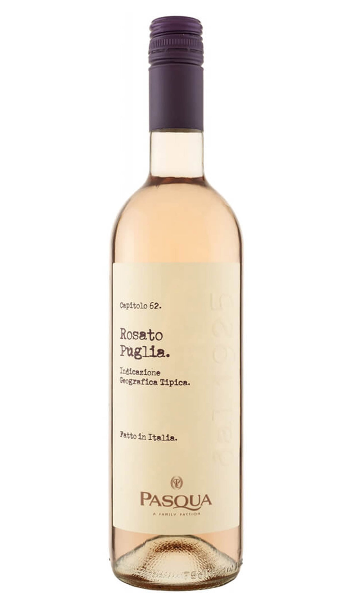 Find out more or buy Pasqua Puglia Rosato Rosé 2023 IGT (Italy) available at Wine Sellers Direct's best prices.