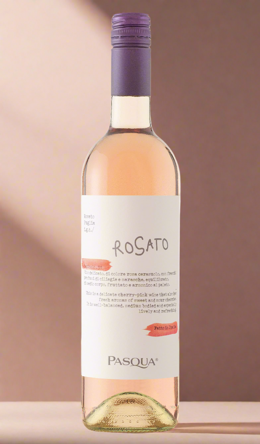 Find out more or buy Pasqua Puglia Rosato Rosé IGT (Italy) available at Wine Sellers Direct's best prices - Australia's independent liquor specialists.