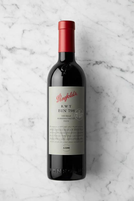 Penfolds RWT Bin 798 Shiraz 2024 750ml bottle from Barossa Valley