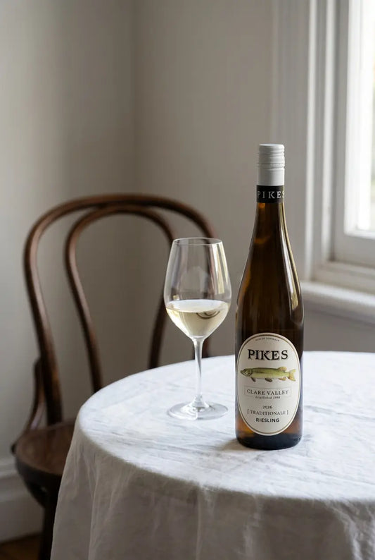 Pikes Traditionale Riesling 2026 Clare Valley South Australia white wine bottle