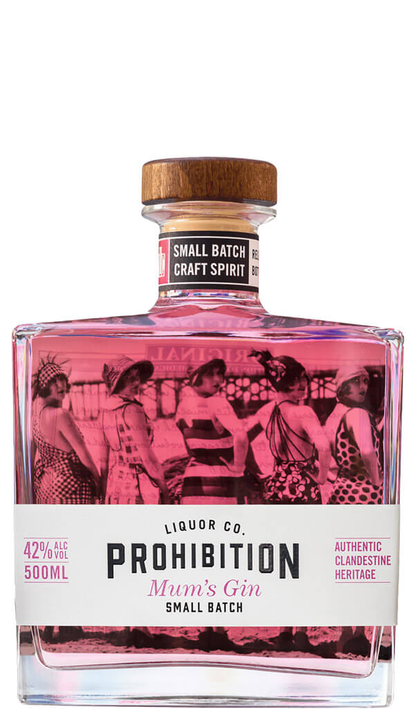 Find out more or purchase Prohibition Liquor Co. Mum's Gin 500mL available online at Wine Sellers Direct - Australia's independent liquor specialists.