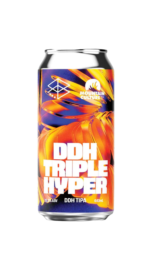 Find out more or buy Range x Mountain Culture DDH Triple Hyper TIPA 440ml online at Wine Sellers Direct - Australia’s independent liquor specialists.
