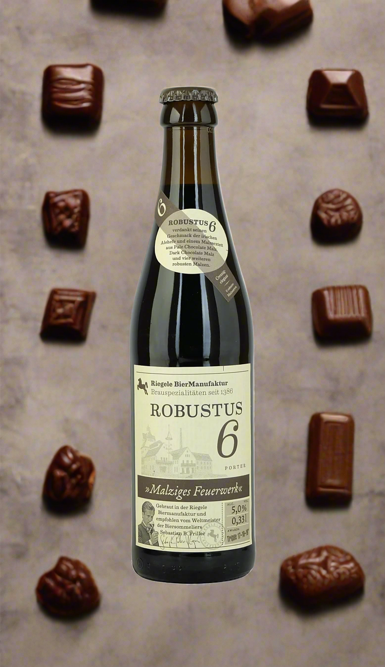 Find out more or buy Riegele Robustus 6 Porter 660ml online at Wine Sellers Direct - Australia’s independent liquor specialists.