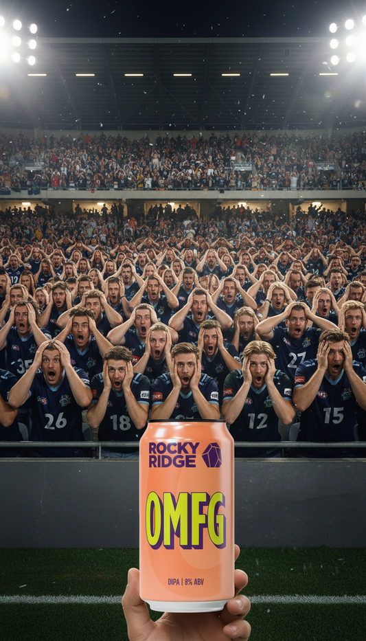 Find out more or buy Rocky Ridge OMFG DIPA 375ml online at Wine Sellers Direct - Australiaβs independent liquor specialists.