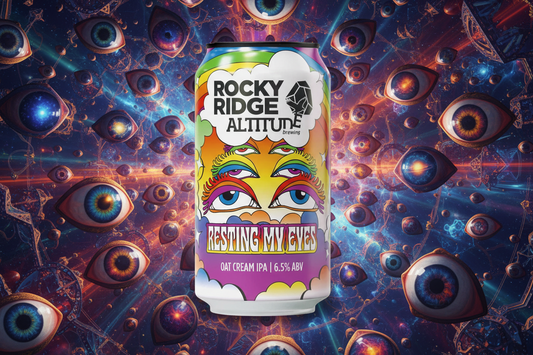 Find out more or buy Rocky Ridge x Altitude Resting My Eyes Oat Cream IPA 375ml online at Wine Sellers Direct - Australia’s independent liquor specialists.