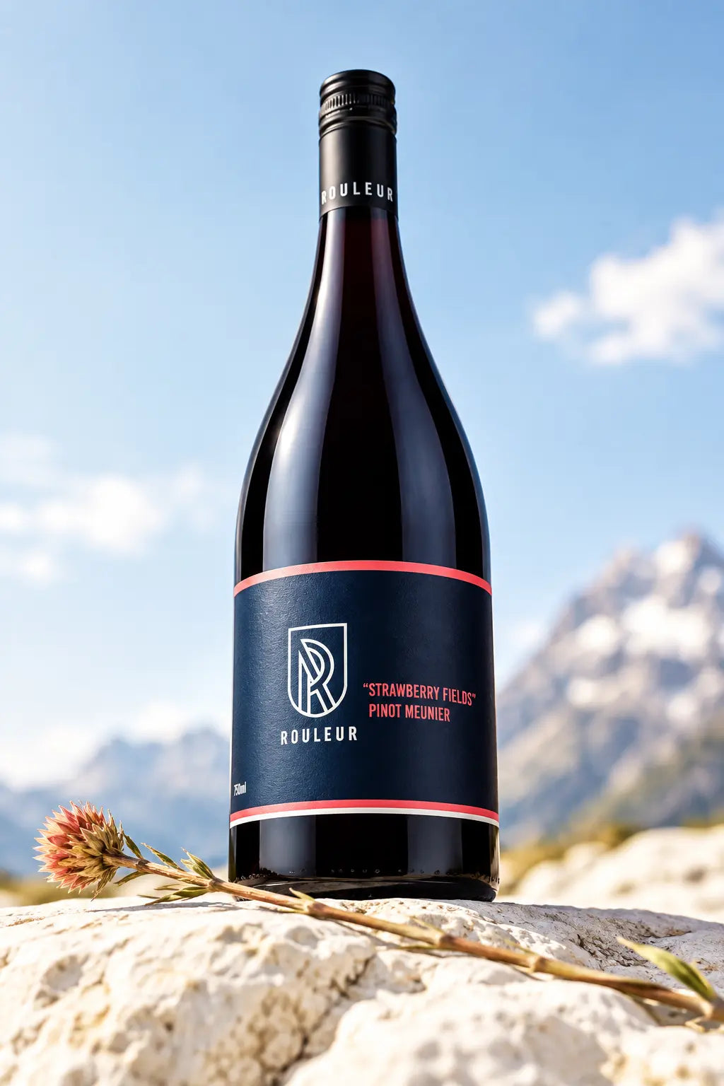 Rouleur Strawberry Fields Pinot Meunier 2025 750mL bottle of red wine from King Valley.