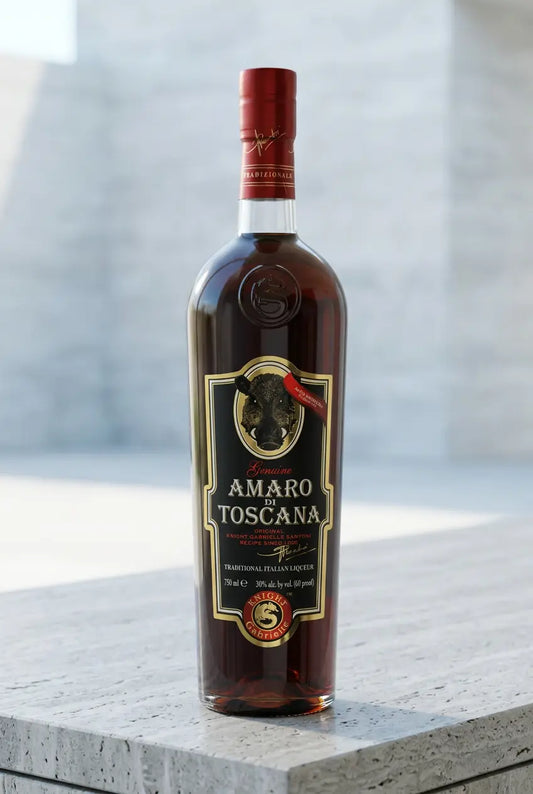Santoni Amaro di Toscana 700mL bottle – Italian herbal liqueur from Tuscany