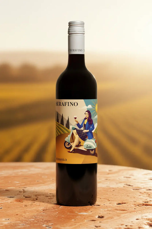 Serafino Bellissimo Nebbiolo 2025 750mL bottle of red wine from McLaren Vale