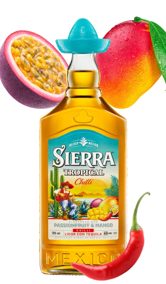 Find out more, explore the range and purchase Sierra Tropical Chilli Licor Con Tequila 700mL available online at Wine Sellers Direct - Australia's independent liquor specialists.