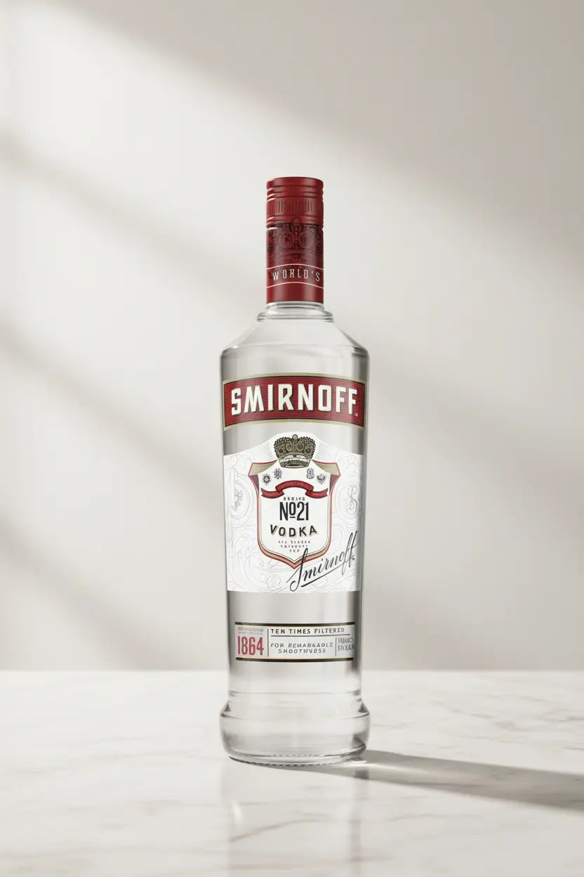 Find out more or buy Smirnoff Red No.21 Vodka 700ml online at Wine Sellers Direct's best prices.