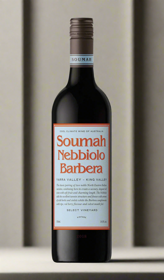 Find out more, explore the range and purchase Soumah Nebbiolo Barbera d’Soumah 2024 (Yarra & King Valleys) available online at Wine Sellers Direct's best prices - Australia's independent liquor specialists.