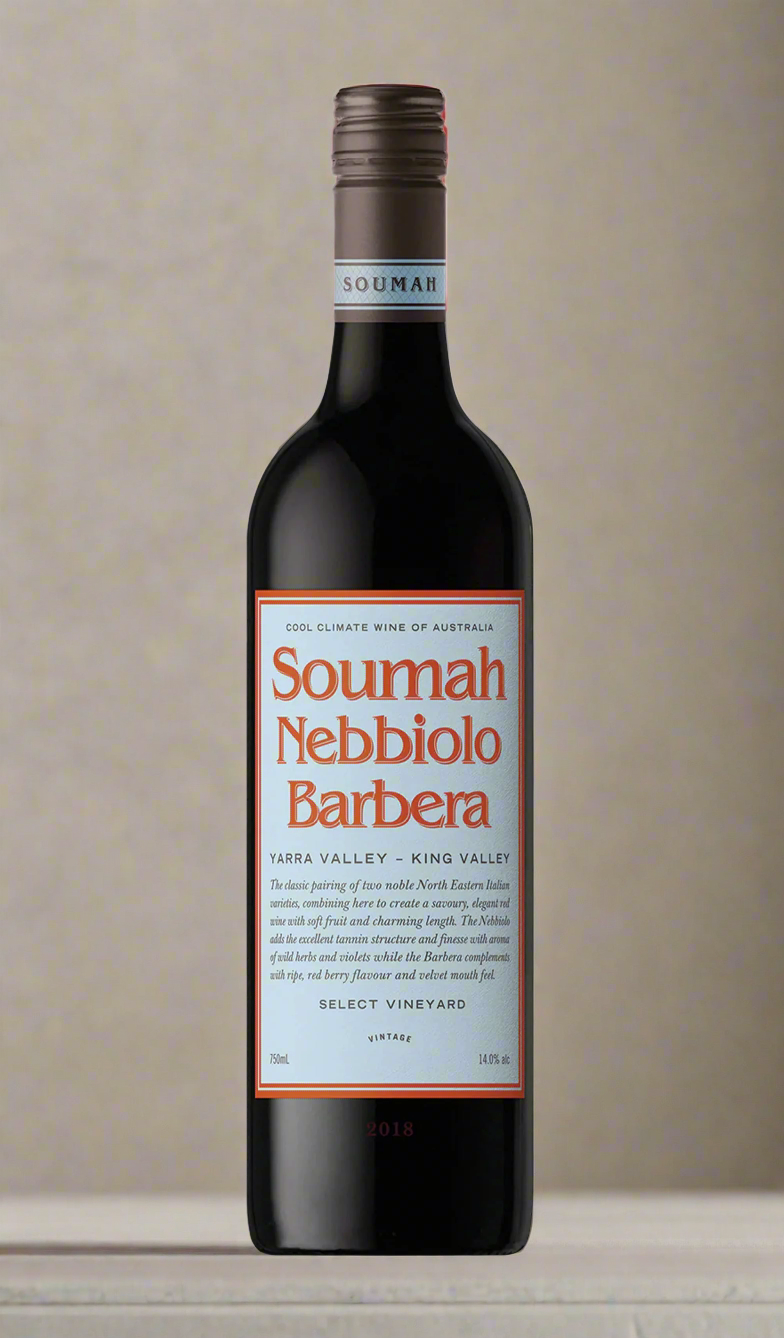 Find out more, explore the range and purchase Soumah Nebbiolo Barbera d’Soumah 2024 (Yarra & King Valleys) available online at Wine Sellers Direct's best prices - Australia's independent liquor specialists.