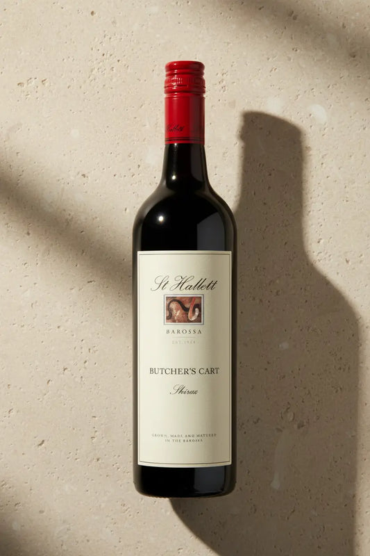 Buy St Hallett Butcher's Cart Shiraz 2024 Barossa Valley online at Wine Sellers Direct's best prices.