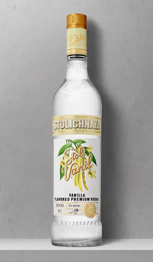 Find out more or buy Stolichnaya ‘Stoli’ Vanilla Vodka 700mL available online at Wine Sellers Direct's best prices.