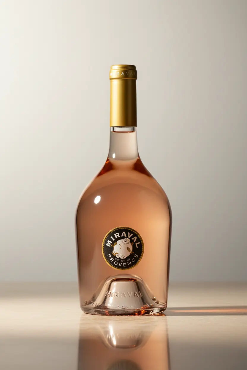 Studio by Miraval Côtes de Provence Rosé 2025 bottle of wine pale blush French rosé, 750mL, 12.5% ABV