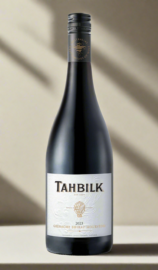 Find out more or buy Tahbilk Estate Grenache Shiraz Mourvèdre 2023 (Nagambie) available at Wine Sellers Direct's best prices - Australia's independent liquor specialists.