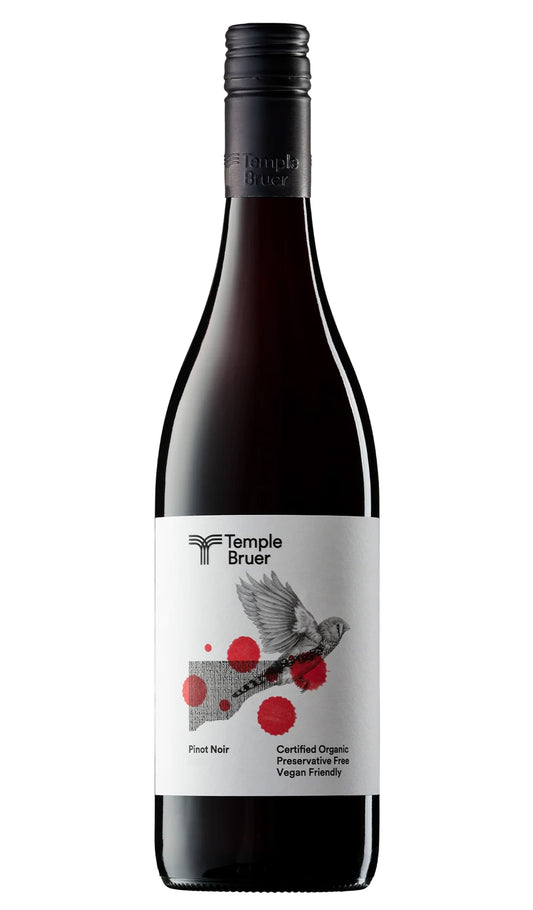 Buy Temple Bruer Pinot Noir 2024 (Preservative Free, Organic, Vegan) available at Wine Sellers Direct's best prices.