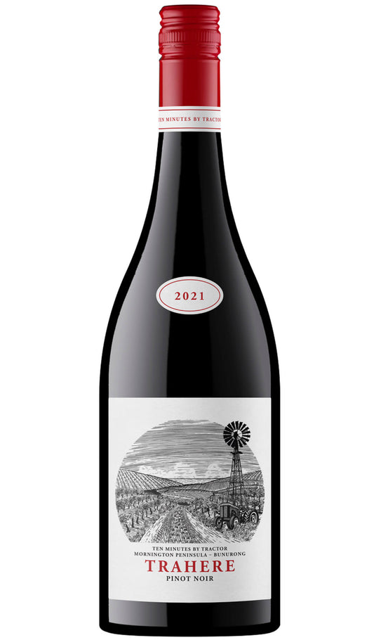 Find out more, explore the range and purchase Ten Minutes By Tractor Trahere Pinot Noir 2021 (Mornington Peninsula) available online at Wine Sellers Direct - Australia's independent liquor specialists.