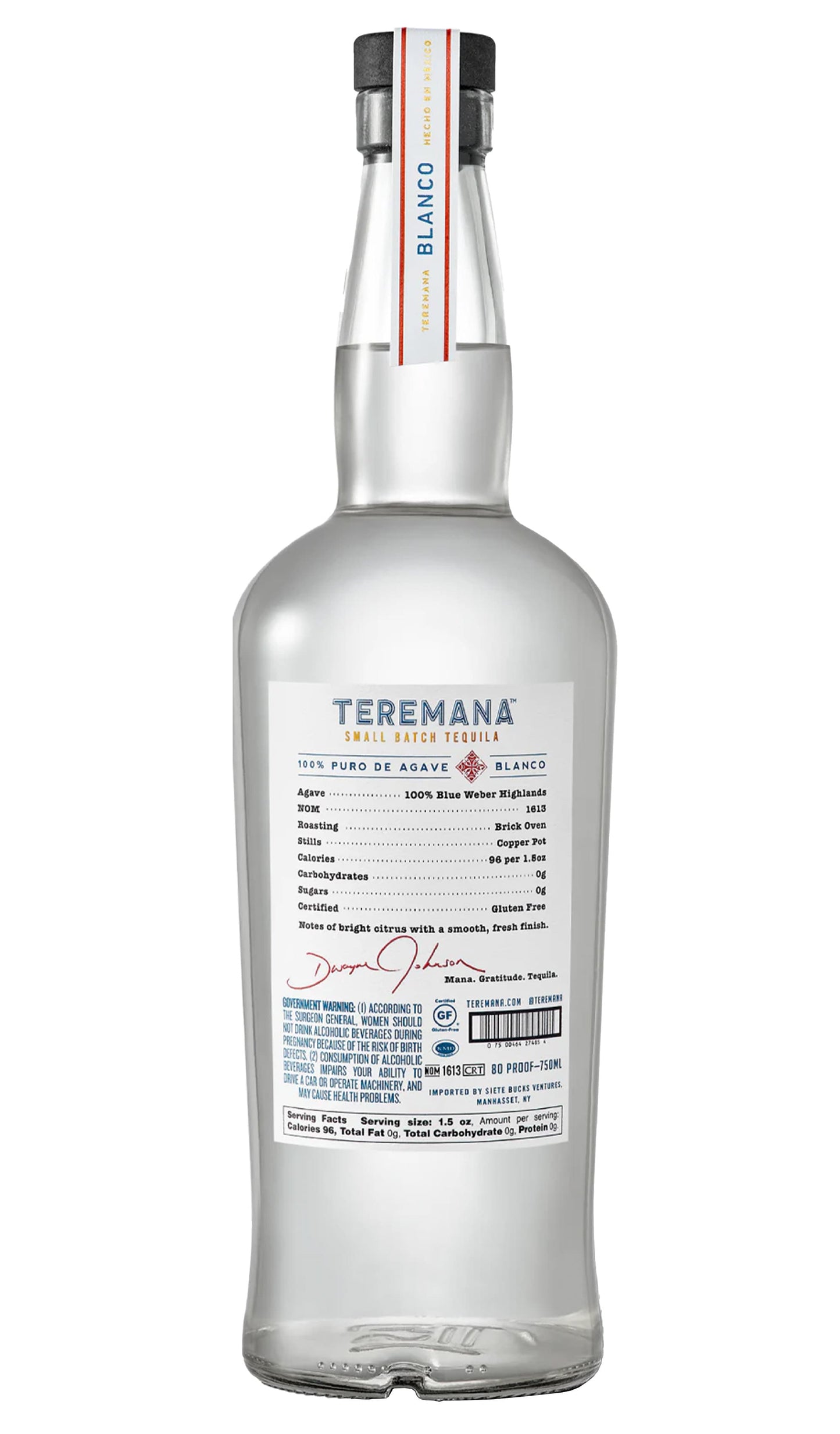 Find out more, explore the range and purchase Teremana Small Batch Blanco Tequila 700mL available online at Wine Sellers Direct - Australia's independent liquor specialists.
