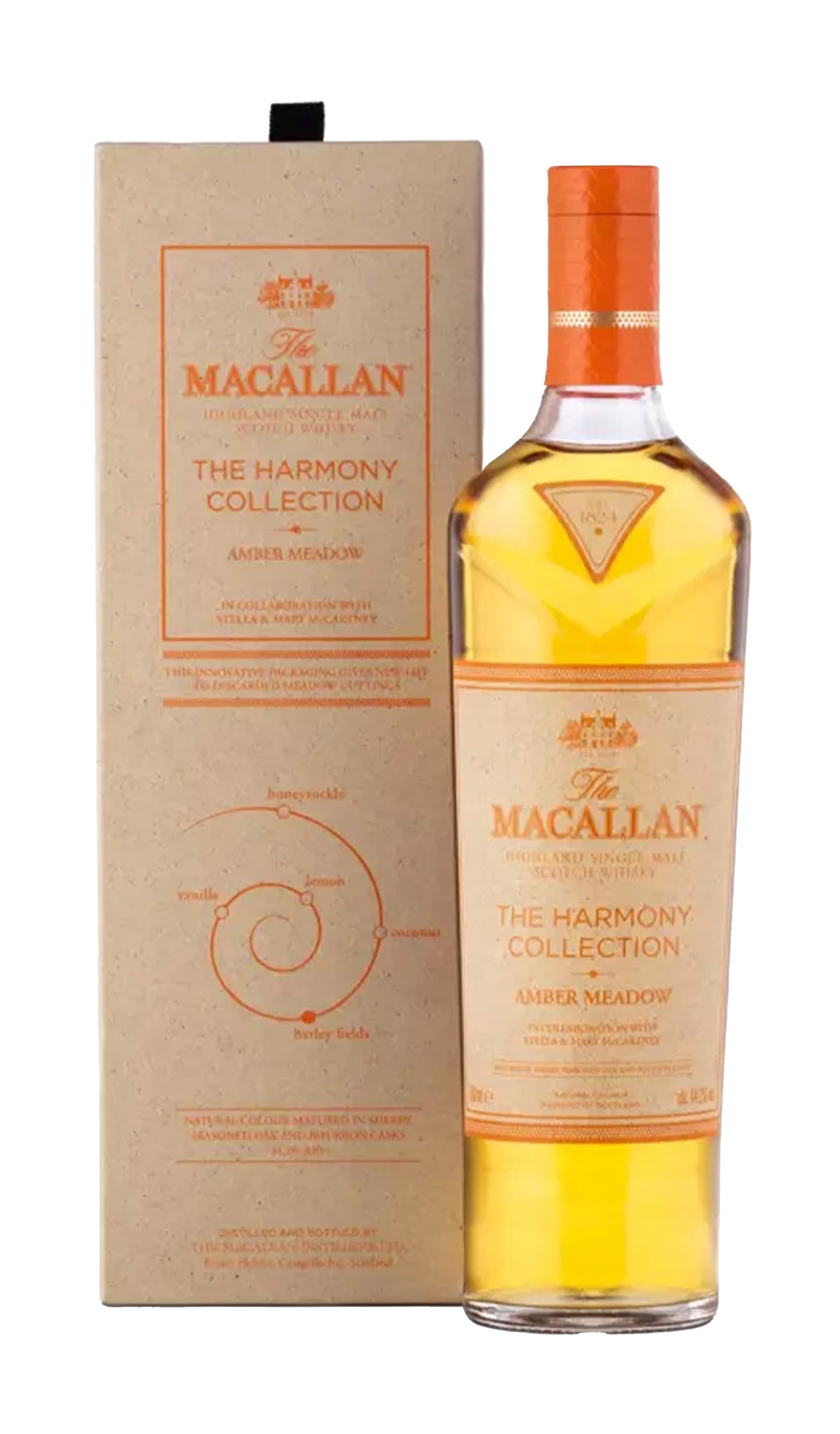 Find out more or buy The Macallan The Harmony Collection Amber Meadow 700mL available at Wine Sellers Directs best prices - Australia's independent liquor specialists.