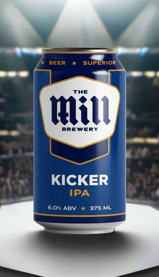 Find out more or buy The Mill Kicker IPA 375mL available online at Wine Sellers Direct - Australia's independent liquor specialists.