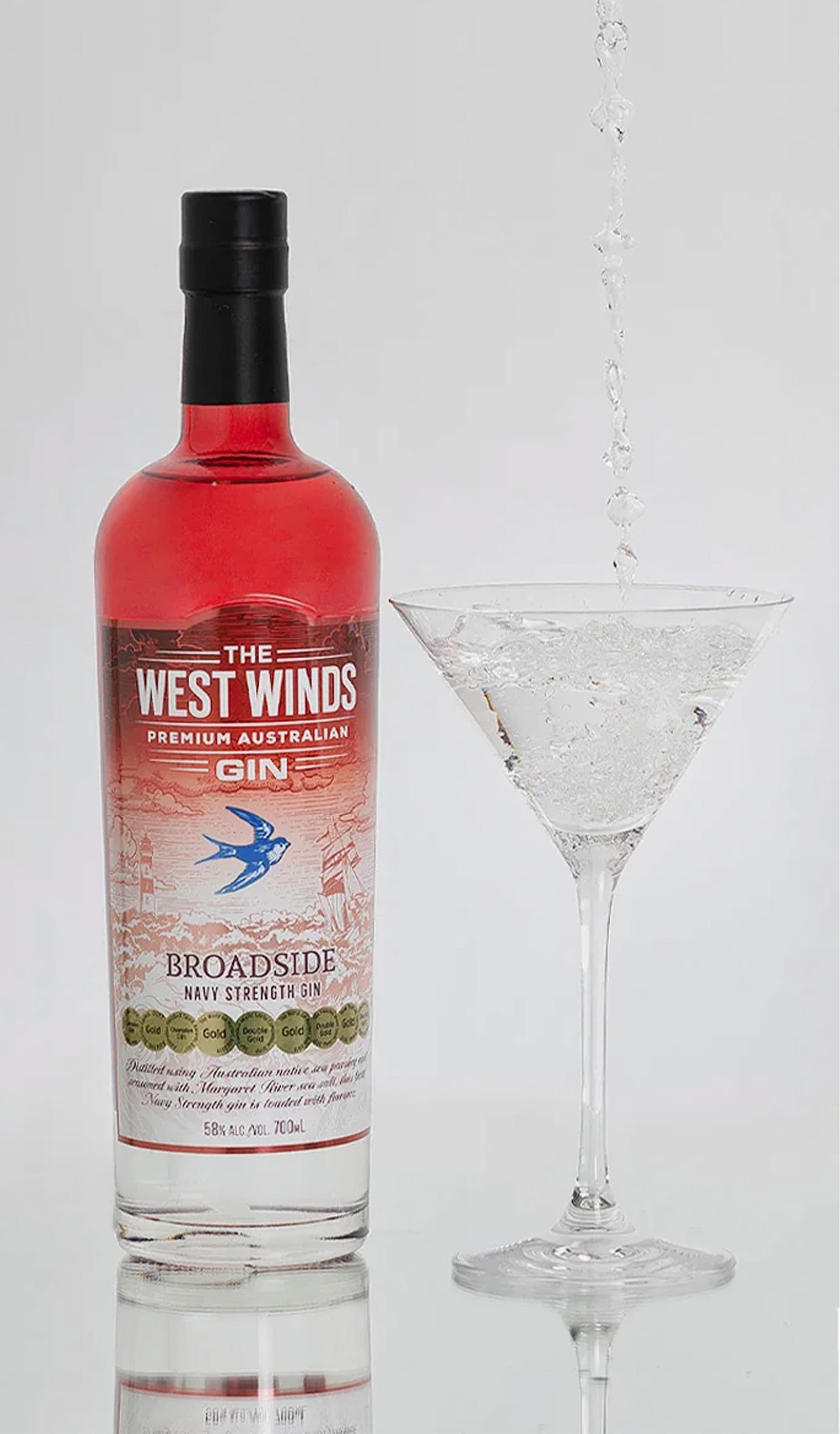 Find out more or buy The West Winds Gin The Broadside Navy Strength Gin 700mL online at Wine Sellers Direct's best prices - Australia’s independent liquor specialists.