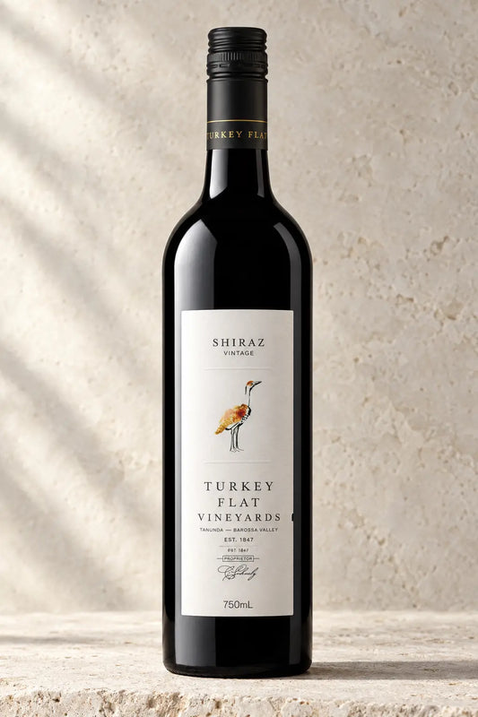 Turkey Flat Shiraz 2024 750mL bottle of red wine from Barossa Valley