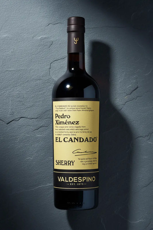 Find out more or buy Valdespino Pedro Ximenez El Candado Sherry 750ml (Spain) online at Wine Sellers Direct.