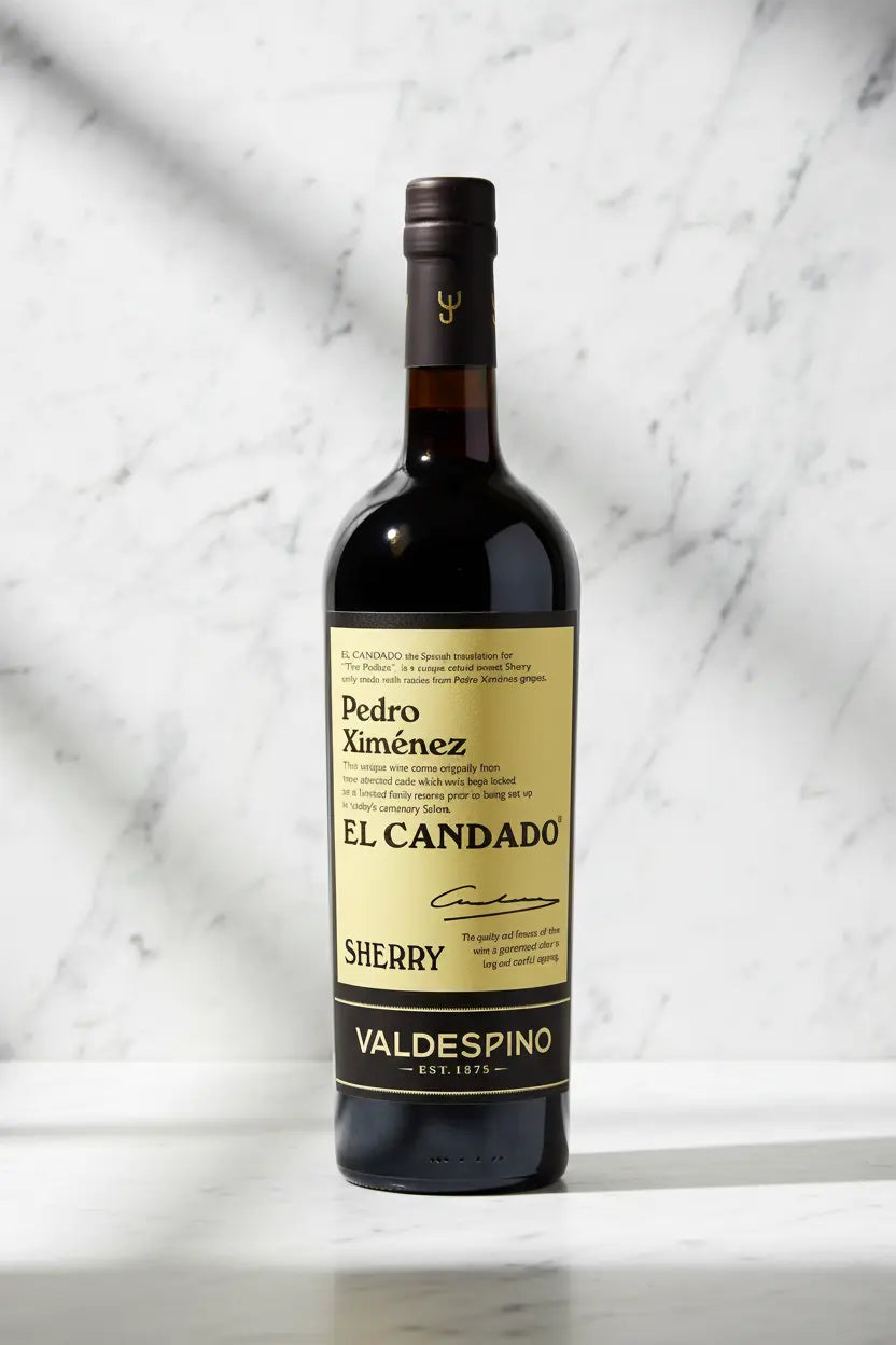 Find out more or buy Valdespino Pedro Ximenez El Candado Sherry 750ml (Spain) online at Wine Sellers Direct.