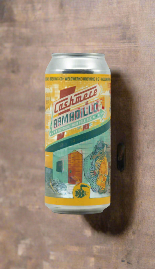 Find out more or buy WeldWerks Cashmere Armadillo DIPA 473mL online at Wine Sellers Direct - Australia’s independent liquor specialists.
