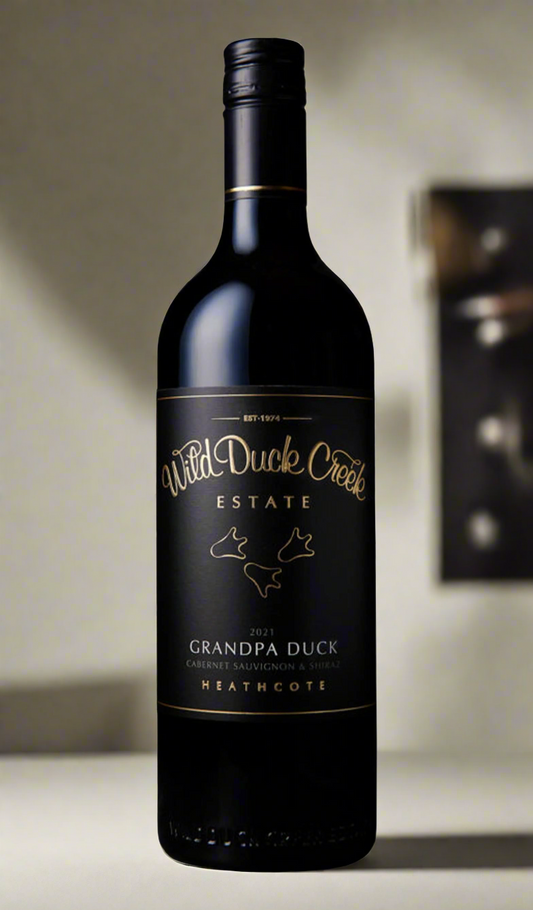 Find out more or buy Wild Duck Creek Grandpa Duck Cabernet Shiraz 2021 (Heathcote) available at Wine Sellers Direct's best prices - Australia's independent liquor specialists.