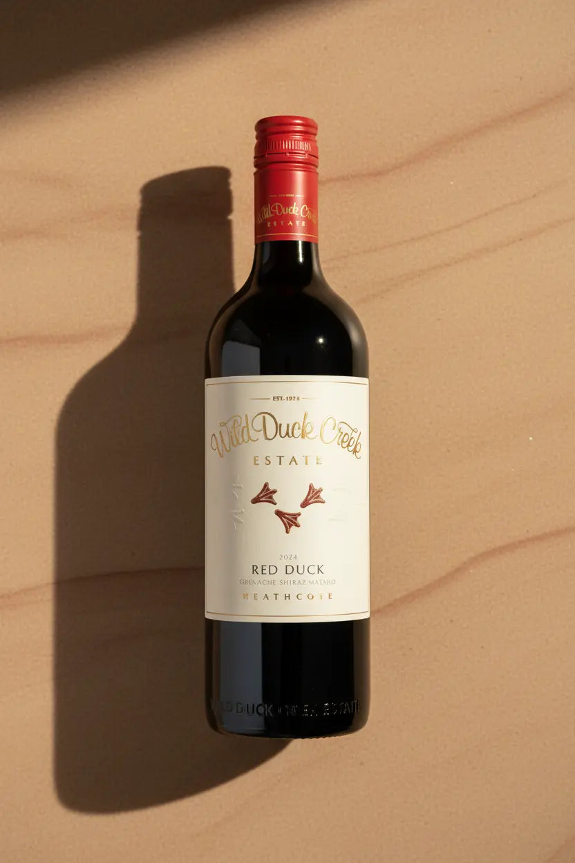 Buy Wild Duck Creek Red Duck GSM 2024 Heathcote online at Wine Sellers Direct's best prices.