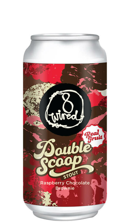 Find out more or buy 8 Wired Double Scoop Stout Raspberry Chocolate Brownie 440ml online at Wine Sellers Direct - Australia’s independent liquor specialists.