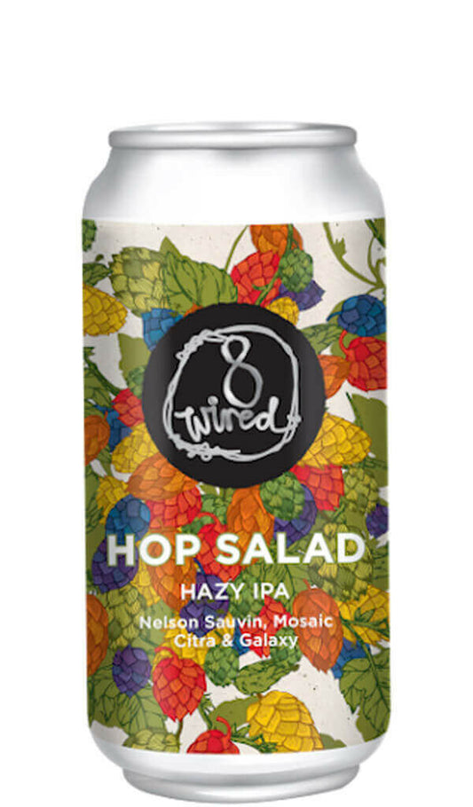 Find out more or buy 8 Wired Hop Salad Hazy IPA 440ml online at Wine Sellers Direct - Australia’s independent liquor specialists.