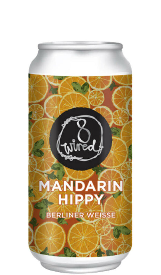 Find out more or buy 8 Wired Mandarin Hippy Berliner Weisse 440ml online at Wine Sellers Direct - Australia’s independent liquor specialists.