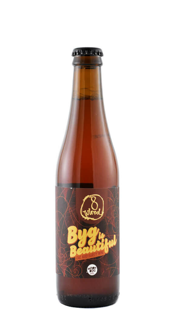 Find out more or buy 8 Wired x Moondog Byg is Beautiful Oak Aged Barley Wine 330ml online at Wine Sellers Direct.