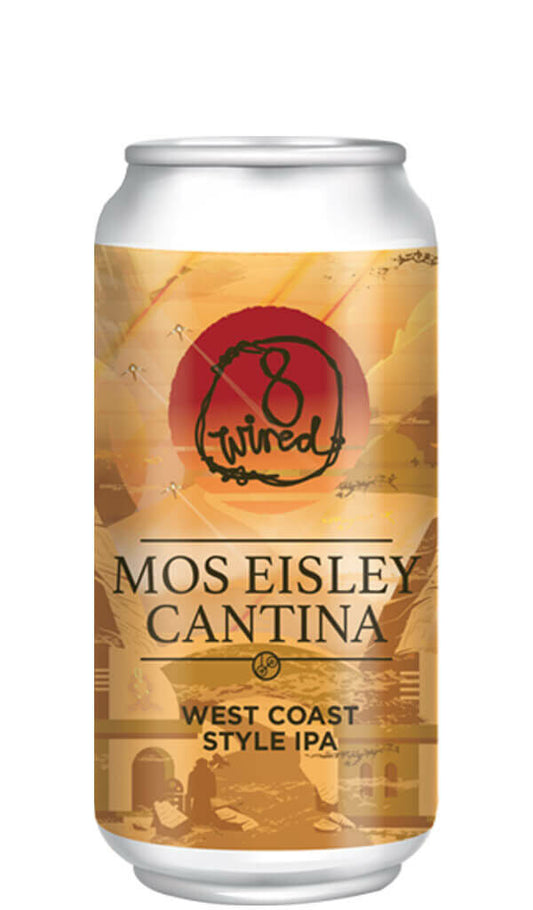 Find out more or buy 8 Wired Mos Eisley Cantina West Coast Style IPA 440ml online at Wine Sellers Direct - Australia’s independent liquor specialists.