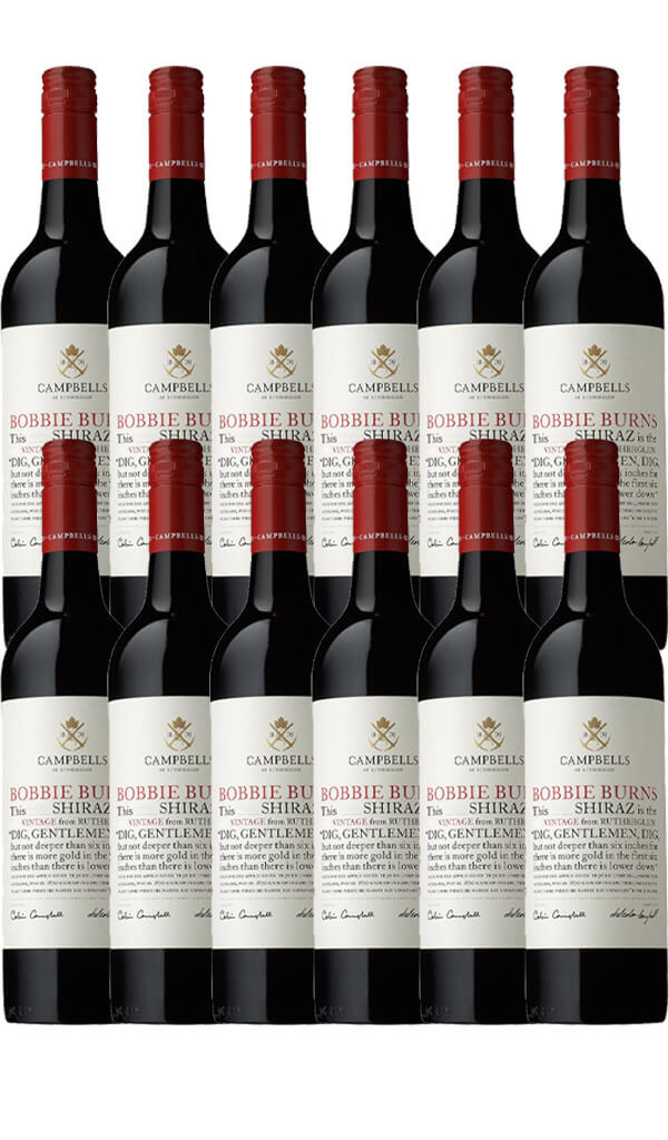 Find out more or buy Campbells Bobbie Burns Shiraz 2022 (Rutherglen) dozen deal online at Wine Sellers Direct's best prices - Australia’s independent liquor specialists.