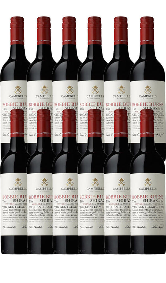 Find out more or buy Campbells Bobbie Burns Shiraz 2022 (Rutherglen) dozen deal online at Wine Sellers Direct's best prices - Australia’s independent liquor specialists.