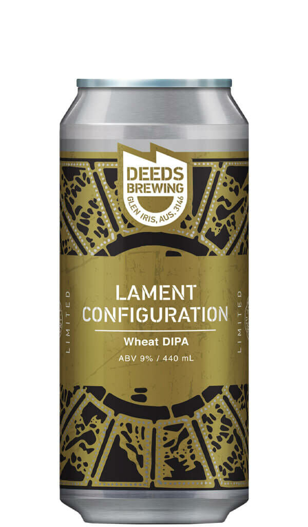 Find out more or buy Deeds Brewing Lament Configuration Wheat DIPA 440ml online at Wine Sellers Direct - Australia’s independent liquor specialists.