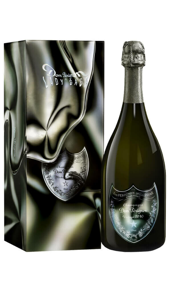 Find out more or buy Dom Pérignon Lady Gaga Champagne Vintage 2010 (France) online at Wine Sellers Direct - Australia’s independent liquor specialists.