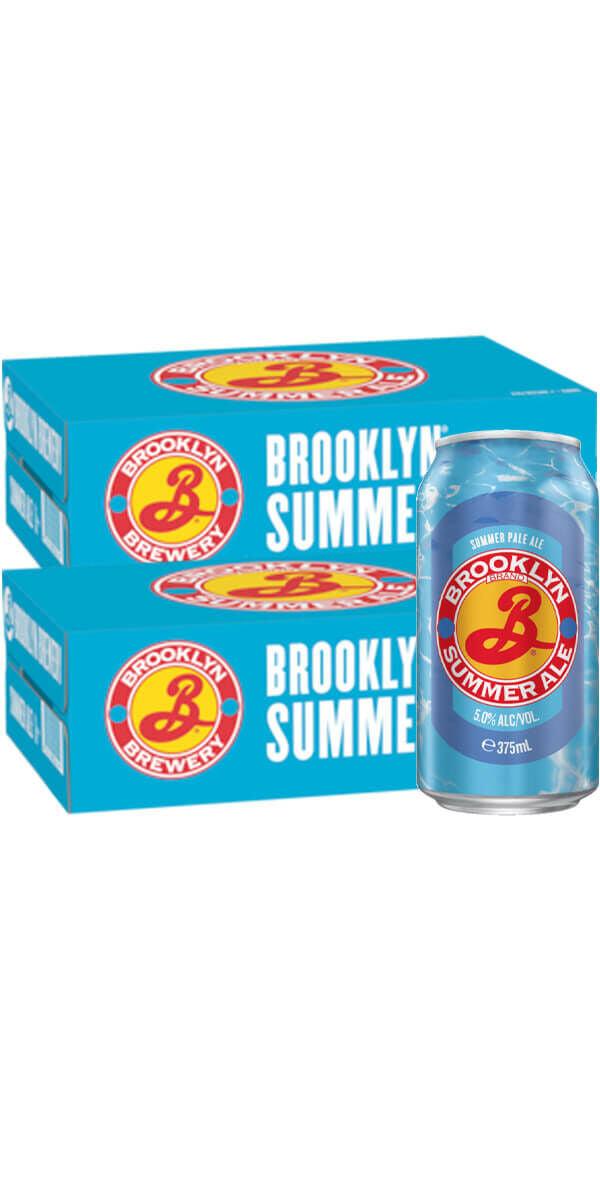 Find out more or buy Double Deal - 2 x Brooklyn Summer Pale Ale Can Slabs 24 x 375mL online at Wine Sellers Direct - Australia’s independent liquor specialists.