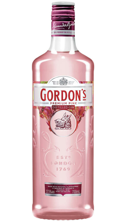 Find out more or buy Gordon's Premium Pink Distilled Gin 700mL online at Wine Sellers Direct - Australia’s independent liquor specialists.
