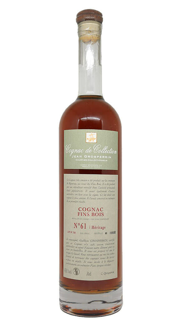 Find out more or buy Grosperrin No 61 Cognac Fins Bois 700ml online at Wine Sellers Direct - Australia’s independent liquor specialists.