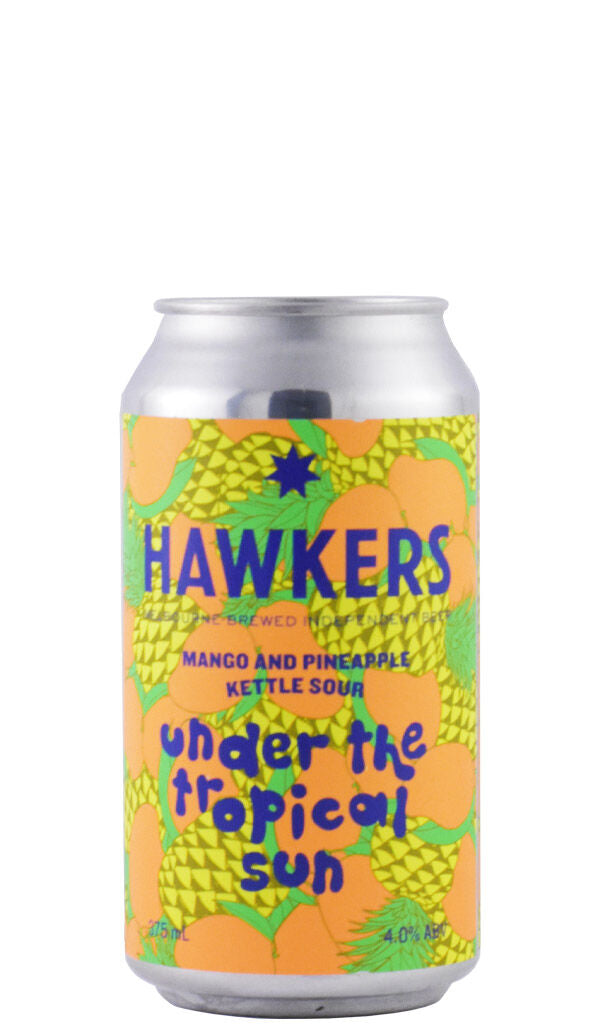 Find out more or buy Hawkers Under The Tropical Sun Mango & Pineapple Kettle Sour 375ml online at Wine Sellers Direct - Australia’s independent liquor specialists.