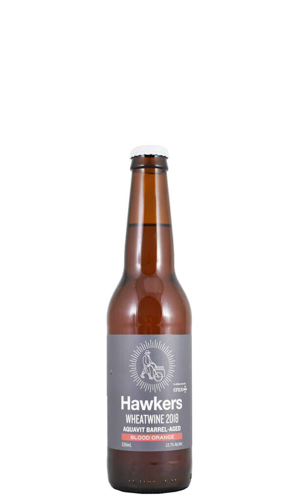 Find out more or buy Hawkers Wheatwine 2018 Blood Orange Aquavit Barrel Aged 330ml online at Wine Sellers Direct - Australia’s independent liquor specialists.
